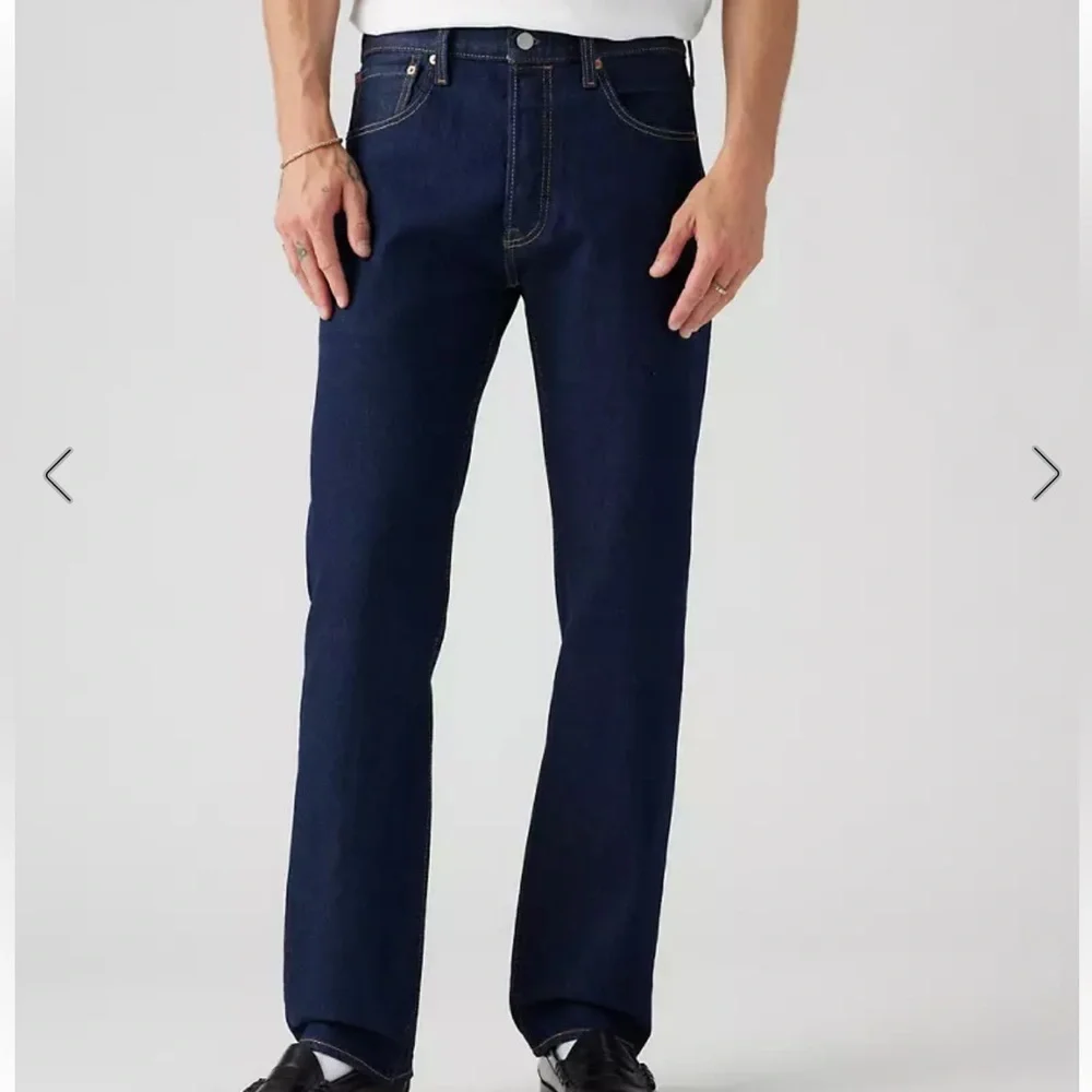 Levi's 501 Original Fit Dark Blue Men’s Jeans Sz 38X29 NWT